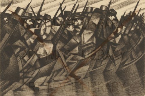 Image no. 3348: Returning to the Trenches (Christopher Richard Wynne Nevinson), code=H, ord=0, date=1916